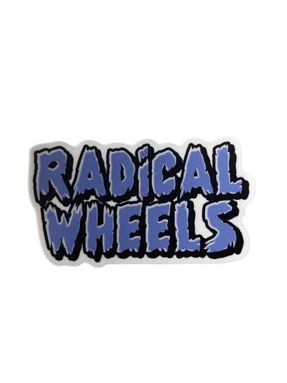 Radical Wheels Logo Sticker