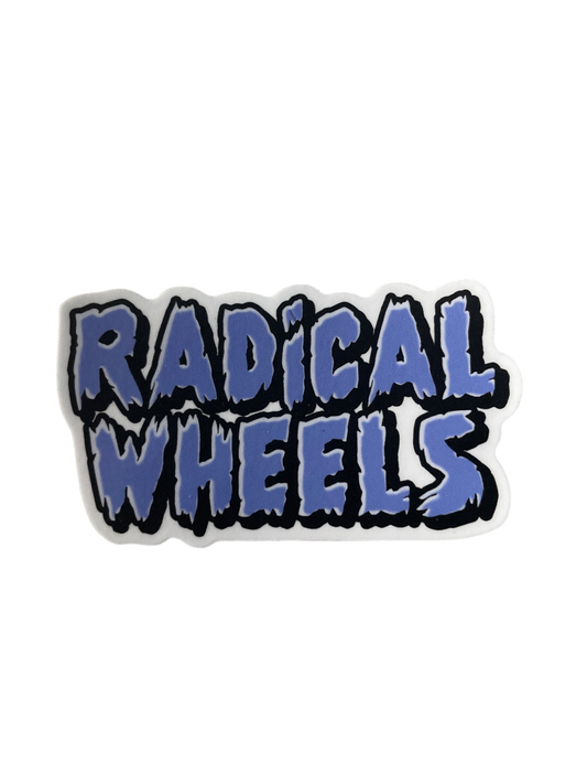Radical Wheels Logo Sticker