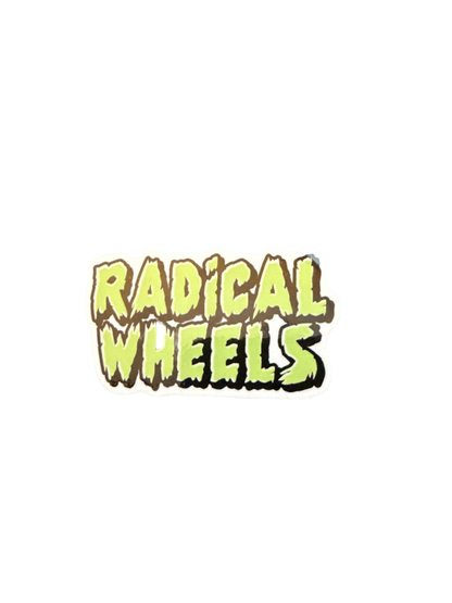 Radical Wheels Logo Sticker